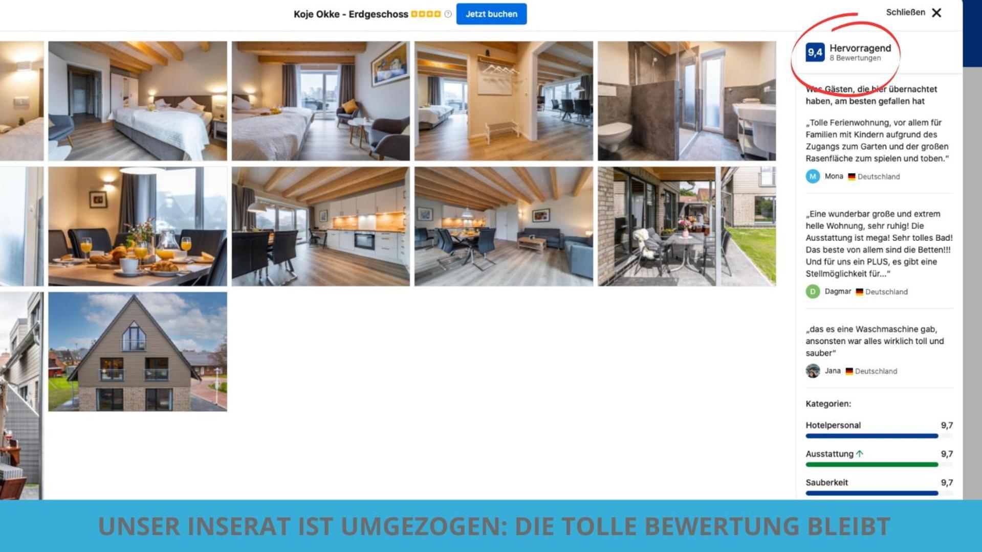 Kuestenkojen Mit 4 Ferienwohnungen Fuer 1 Bis 8 Pers Mit Diversen Schlafzimmern, Garten Oder Balkon Büsum Εξωτερικό φωτογραφία
