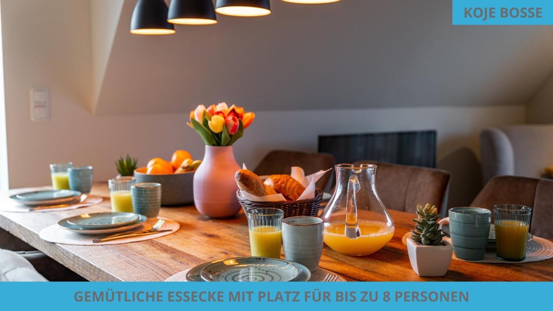 Kuestenkojen Mit 4 Ferienwohnungen Fuer 1 Bis 8 Pers Mit Diversen Schlafzimmern, Garten Oder Balkon Büsum Εξωτερικό φωτογραφία